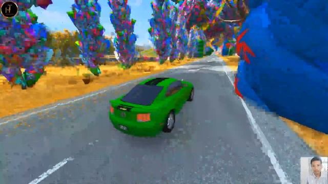 HT Gameplay Official # 6 | Jam Truck Epic High Speed Jumps & Cars vs Mega High Speed Bumps Giant Pi смотреть онлайн