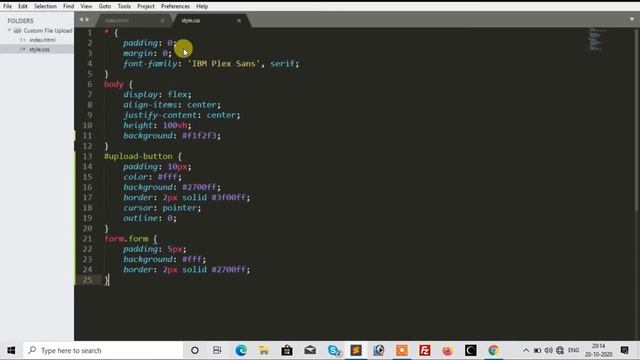 Custom File Upload Button CSS | Styling File Inputs CSS | CSS Tutorials смотреть онлайн