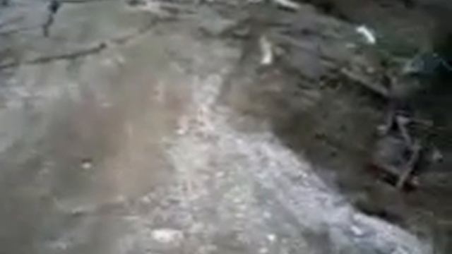 сочи барановка25.01.2012 оползень