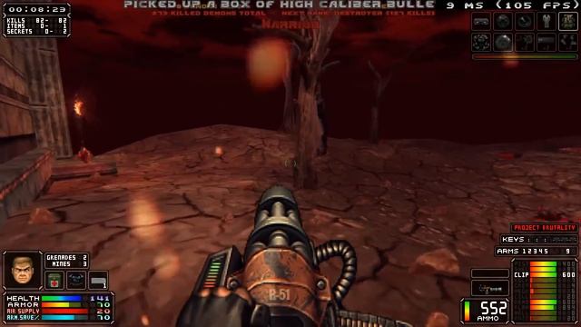 Doom Slayer Chronicles + Project Brutality 3.0 - Unholy Cathedral #1 [NO LAG] смотреть онлайн