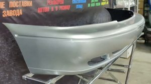 Бампер передний daewoo nexia n100 серебристый 92U  новый  есть все цвета