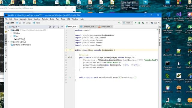 Set Up JavaFX 12 on IntelliJ with JDK 12 смотреть онлайн