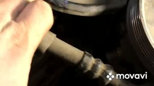 Замена ролика натяжителя ремня ГРМ VW syncro!