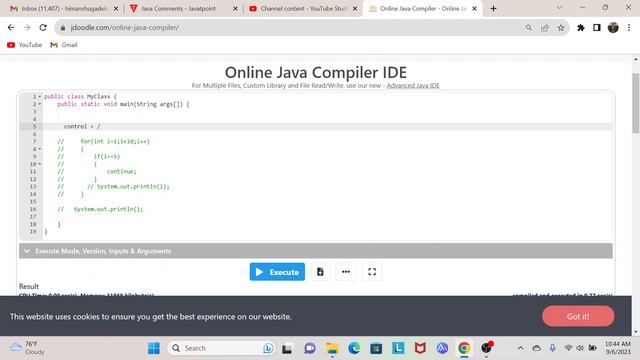 Shortcut keys to comment/uncomment multiple lines of code in JAVA смотреть онлайн