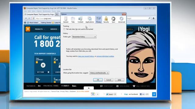 Mozilla® Firefox: How to Disable tracking cookies смотреть онлайн