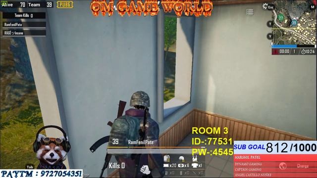 OM GAME WORLD FREE PUBG TOURNAMENT смотреть онлайн