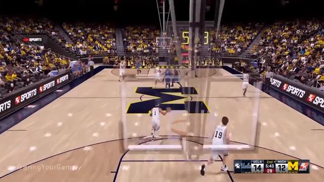 NBA2K16 MyCareer So Many Clanks My First college game смотреть онлайн