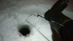 Ночная Охота на СУДАКА!!! Поиск Судака Зимой! 1-я Серия.