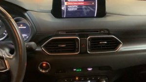 Mazda CX5 2019 service reset