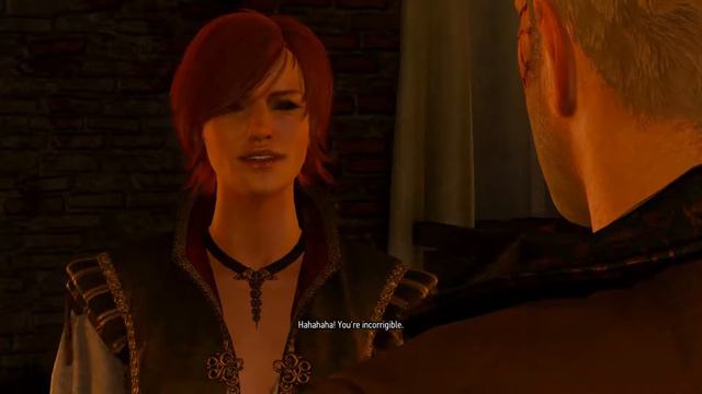 Witcher 3 Hearts of Stone: Geralt (Vlodimir) and Shani Wedding Scene смотреть онлайн