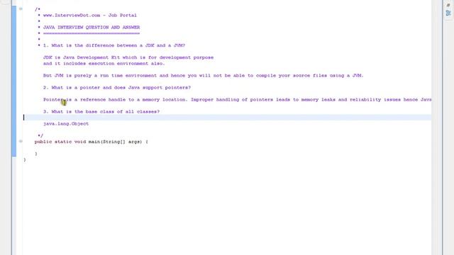 What is the difference between a JDK and a JVM Interview смотреть онлайн