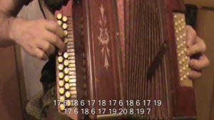 БЕРЕГА с нотами в цифрах