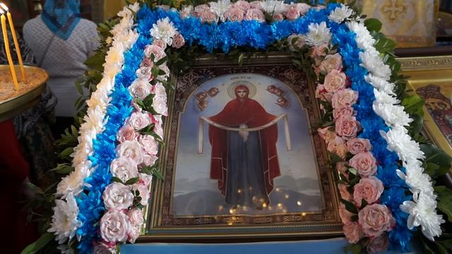 Клирос - блаженства, Божественная литургия на Покров Богородицы, 14 октября 2018г. смотреть онлайн