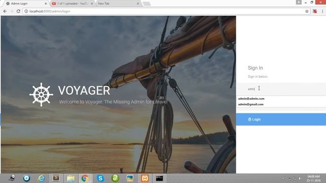 Create Admin Panel in 5 min in Laravel 5 3 смотреть онлайн