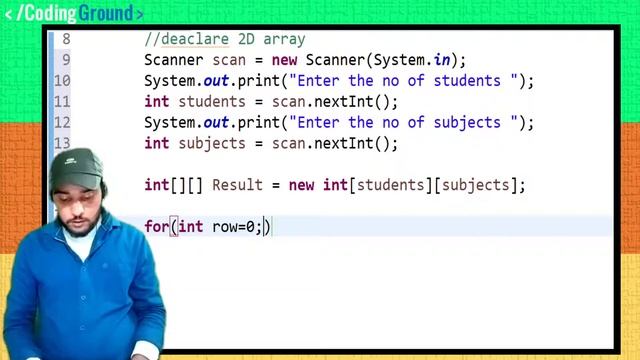 Two Dimensional Array in Java Using Scanner | Initialize Two Dimensional Array in Java смотреть онлайн