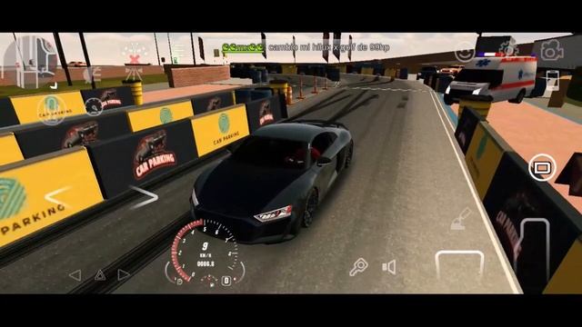 CAR PARKING MULTIPALYER AUDI R8 V10 BEST GEARBOX смотреть онлайн