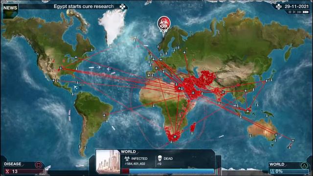 Plague Inc: Evolved (Bacteria Mega Brutal) смотреть онлайн