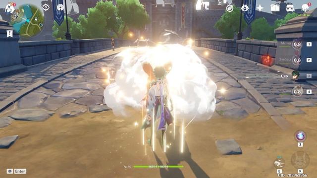 Саю самая быстрая? | Гонки Эмбер | Genshin Impact