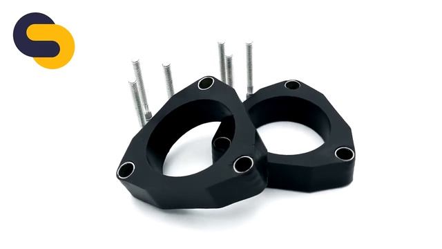 Проставки для увеличения клиренса на NISSAN - 30 мм из полиуретана | 02-15-057/30 | Полимер