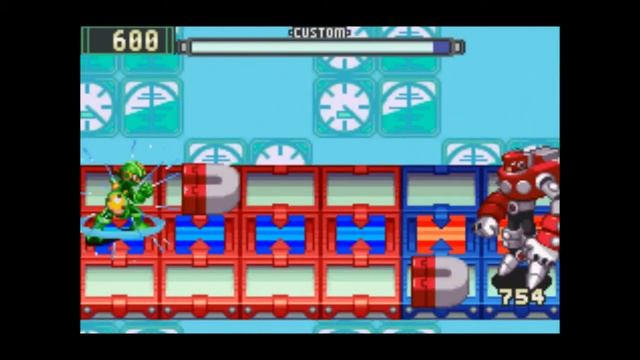 MagnetMan.EXE - Mega Man Battle Network 2 смотреть онлайн