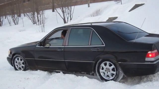 W140 S320 Drift Snow