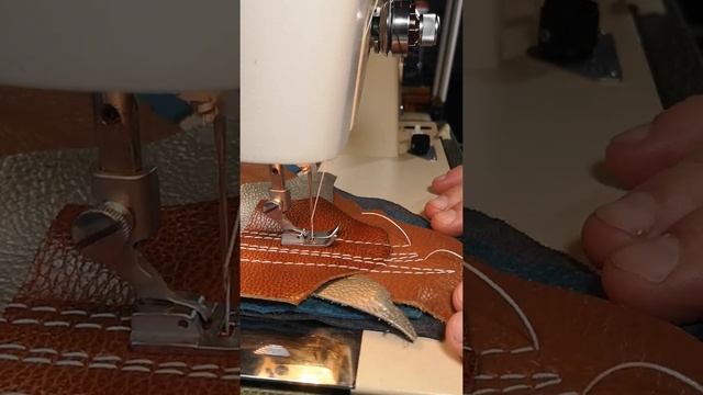 ŁUCZNIK 466 do ,,zadań specjalnych'' - przeszytych 5 warstw skóry o łącznej grubości 8,5 mm!!! смотреть онлайн