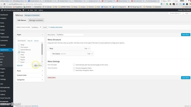 Adding Menu Items in WordPress смотреть онлайн