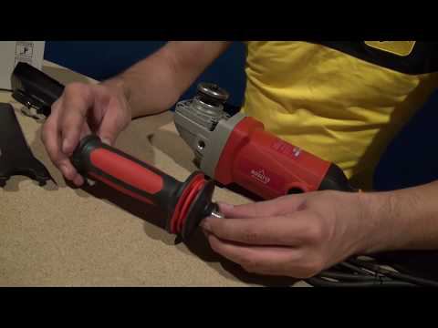 Распаковка. Углошлифовальная машина ELITECH МШУ 1412 смотреть онлайн