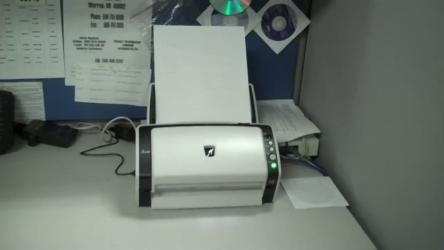 ehrTHOMAS with Fujitsu fi-6130z scanner смотреть онлайн