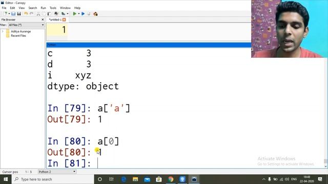 Python Pandas - Introduction, Creating Series 1-D Structure, Custom Indexes| CS/IP 11/12 | CBSE 202 смотреть онлайн