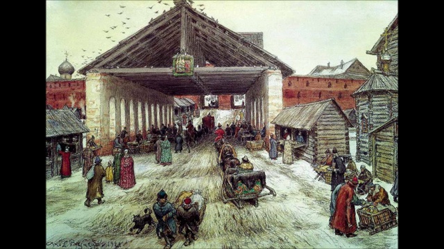 Васнецов А.М. "Москва и русская жизнь" смотреть онлайн