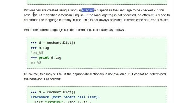 Python [pyenchant] 01 Installing and Dictionaries смотреть онлайн