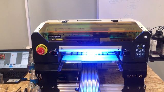 Минусы печати на поворотной оси на УФ принтере, про которые никто не говорит смотреть онлайн