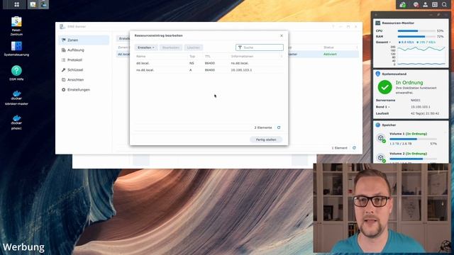 Synology DNS Server - Setup (Deutsch) смотреть онлайн