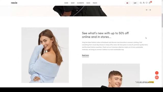 Nexio - Fashion WooCommerce Theme RTL commerce ajax Mariko смотреть онлайн