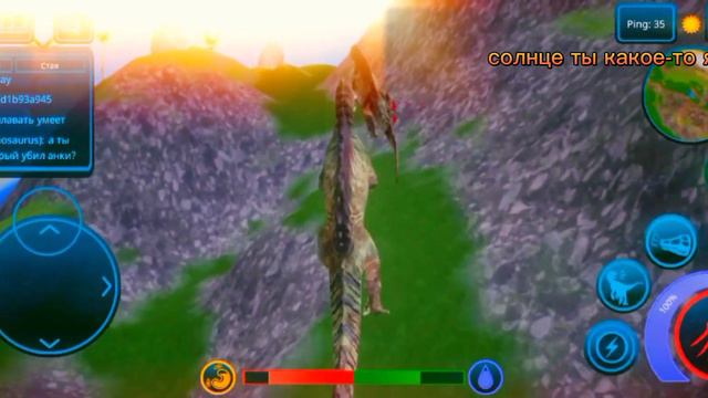 The Cursed Isle Pvp  играю за спинозавра против спинозавров  The Isle #thecursed #динозавры