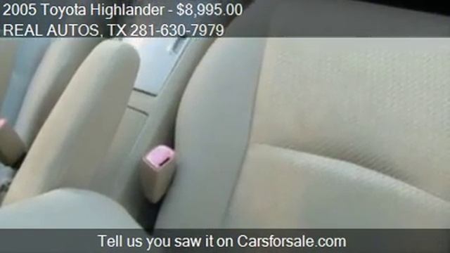 2005 Toyota Highlander for sale in STAFFORD, TX 77477 at the смотреть онлайн