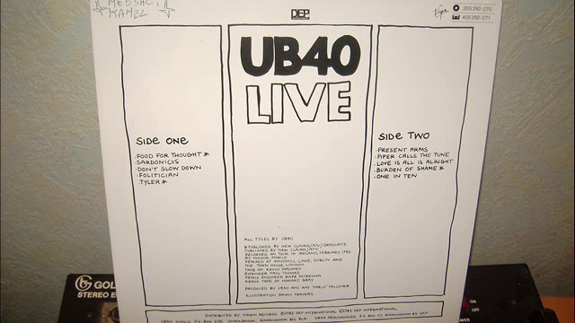 UB 40 - LOVE IS ALL IS ALRIGHT (LIVE) смотреть онлайн