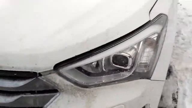 Установка кнопки омывателя фар Hyundai Santa Fe DM 2012-2017 смотреть онлайн