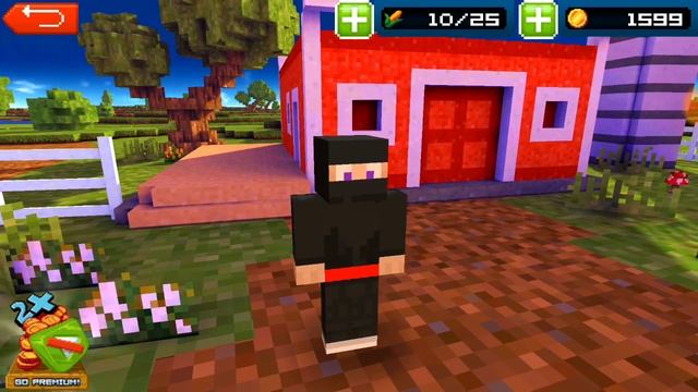 Blocky Roads - майнкрафт какой-то, но прикольный. Игра про машинки смотреть онлайн