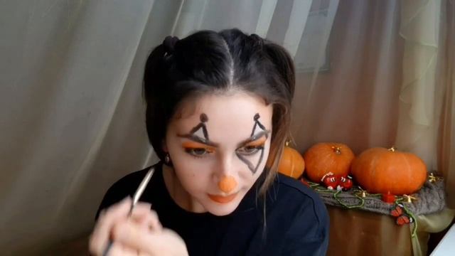 Макияж акварелью на ХЕЛЛОУИН / Watercolor makeup on HALLOWEEN смотреть онлайн