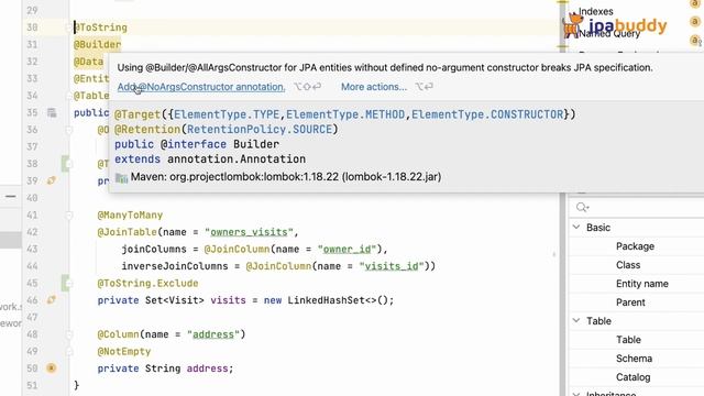 Ensuring Safe Use of Lombok with JPA | JPA Buddy смотреть онлайн