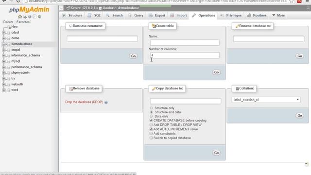 HOW TO DELETE A COMPLETE DATABASE INTO PHPMYADMIN смотреть онлайн