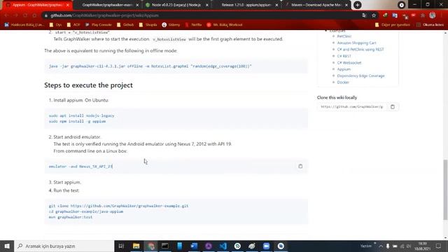 GraphWalker Appium Örneği Nasıl Çalıştırılır смотреть онлайн