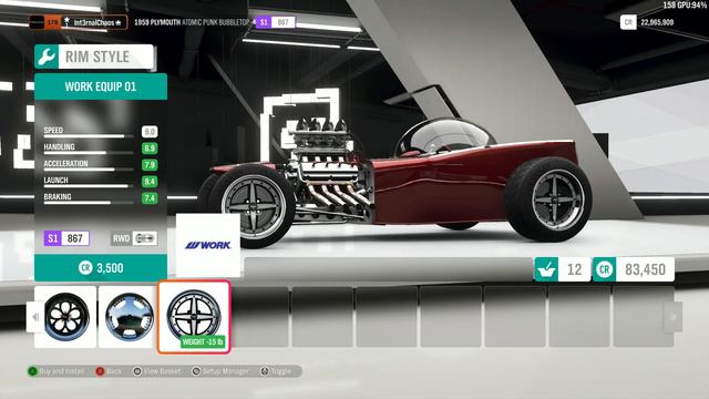 Forza Horizon 4 - 1959 Plymouth Atomic Punk Bubbletop - Customize and Drive смотреть онлайн
