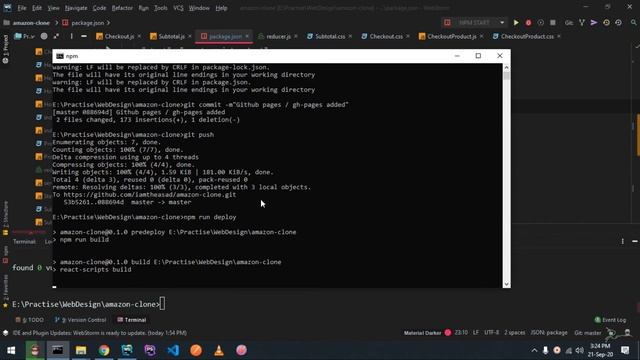 Deploying a React App to GitHub Pages | Live view your React website in GitHub | gh-pages | Bangla смотреть онлайн
