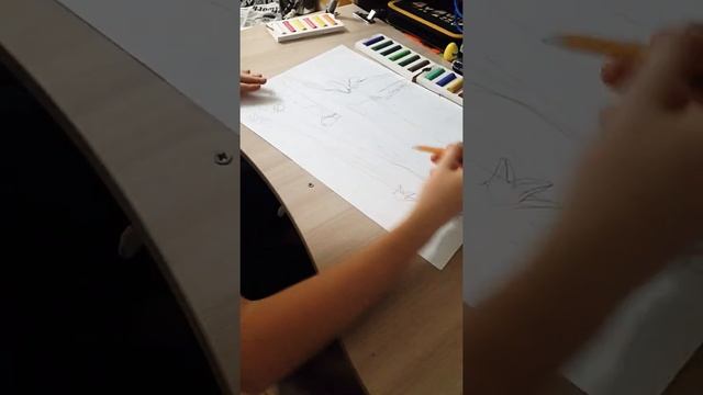 обучение рисовать пастелью смотреть онлайн