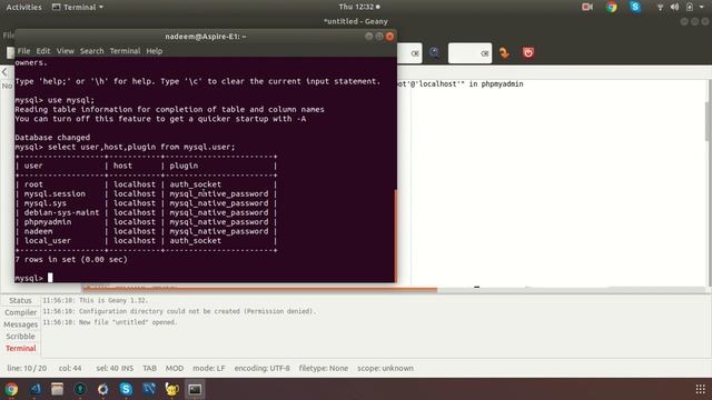 Ubuntu 18.04.2 LTS - How to solve "#1698 - Access denied for user 'root'@'localhost'" in phpmyadmin смотреть онлайн