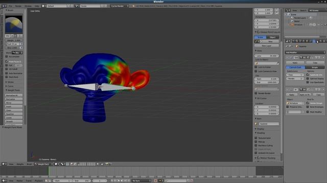 Blender: How to Mirror Weights смотреть онлайн