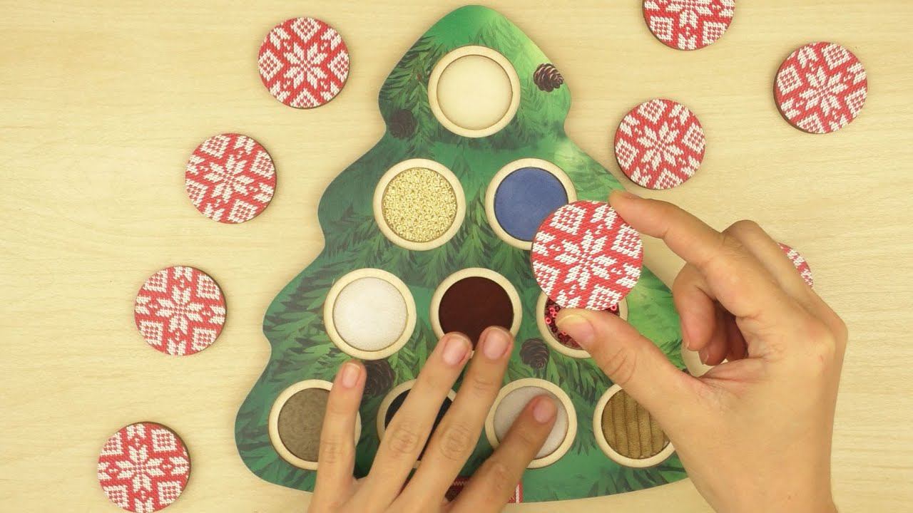 Тактильная игра "Елочка", Smile-Decor смотреть онлайн